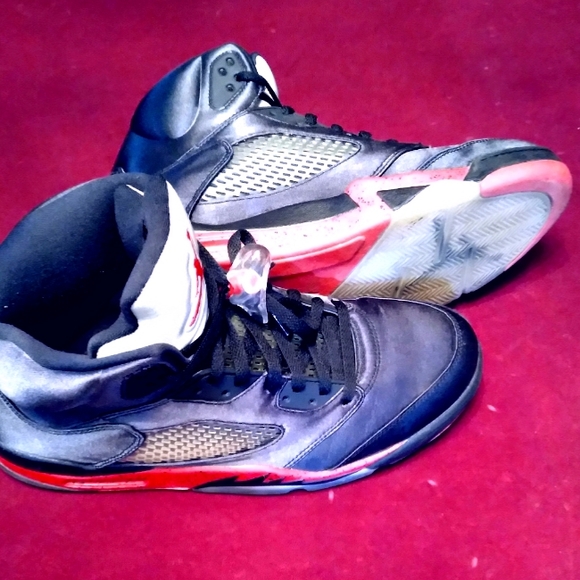 Mens retro 5 size 13 - Picture 2 of 6